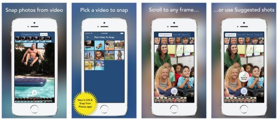 Mit SnapStill kann man ganz einfach Fotos aus Videos herausschneiden. Das Programm macht sogar Vorschläge, welche Bilder man nehmen sollte. Nützlich, einfach in der Bedienung und frei von Werbung oder In-App-Käufen.