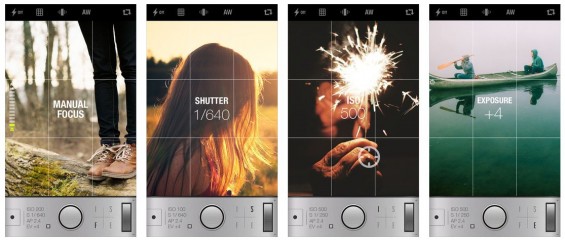 Mit Manually - Manual Focus Camera kannst Du auch auf dem iPhone die Einstellungen der Kamera manuell Deinen Wünschen anpassen.